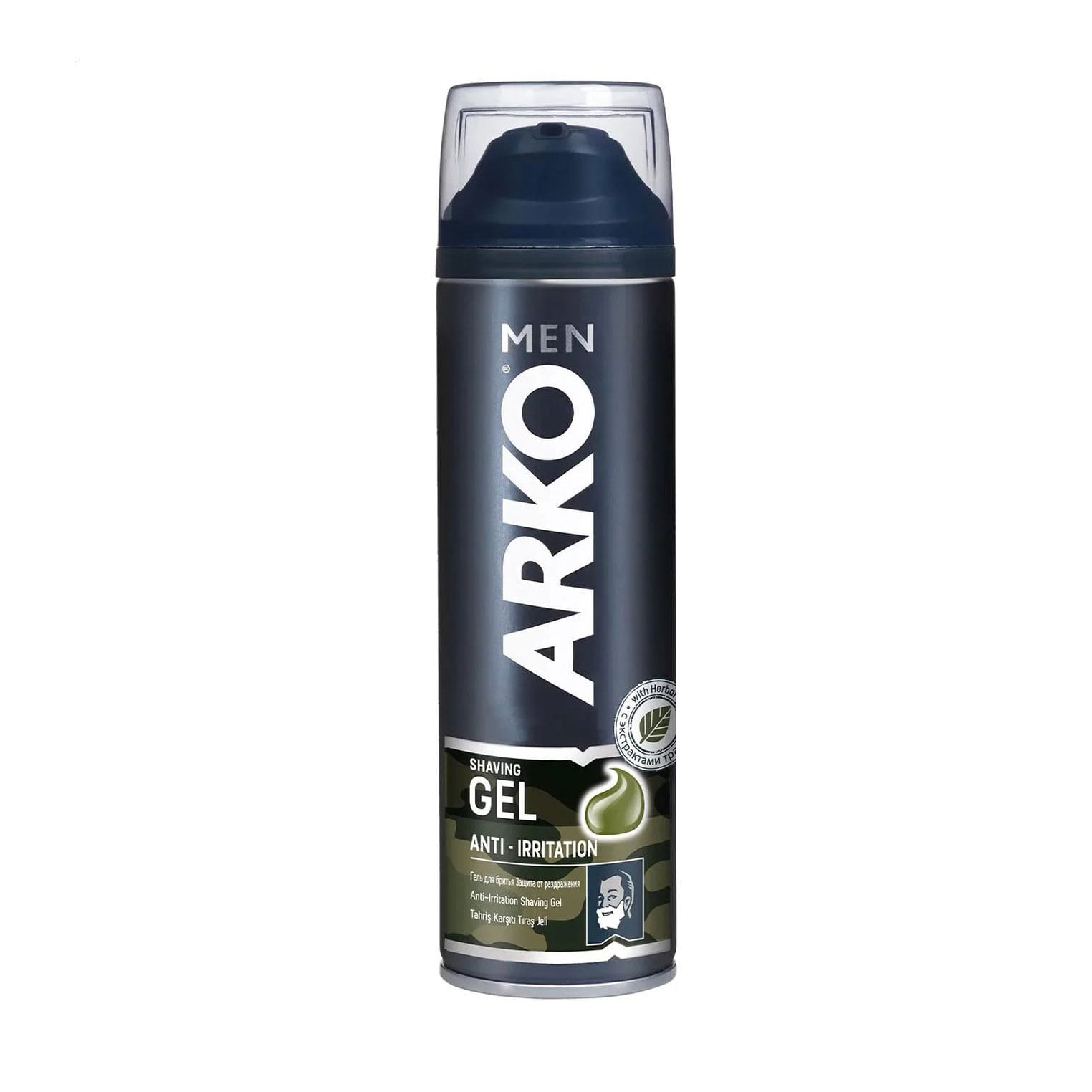 Гель для гоління ARKO Men Anti-Irritation Shaving Gel чоловічий, 200 мл